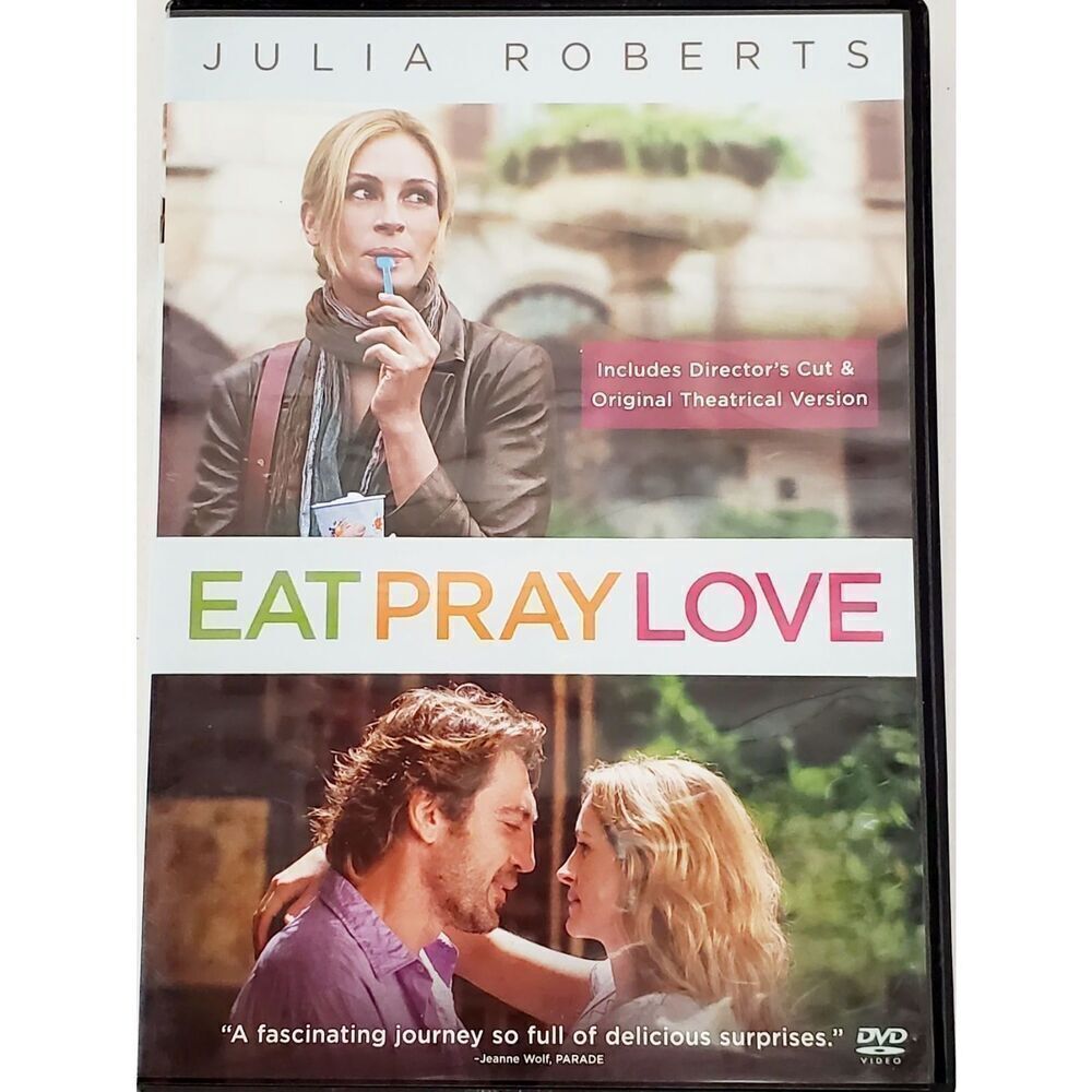 Eat Pray Love (2010 Film) Romance/Drama [DVD]